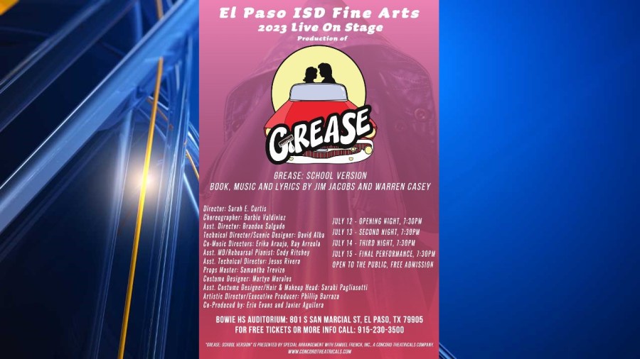 EPISD presents 38th annual summer musical ‘Grease’ at Bowie High School
