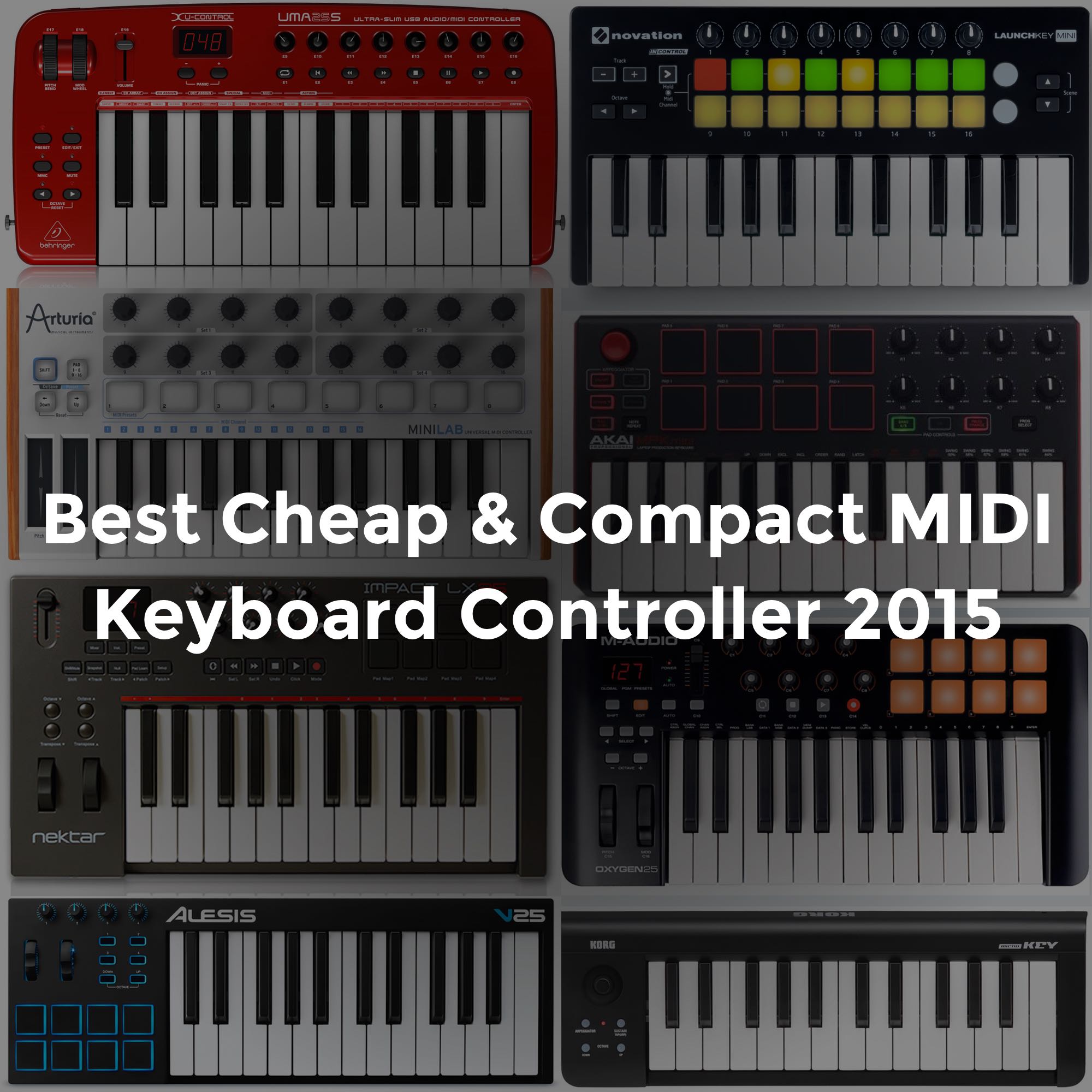 Best Cheap & Compact MIDI Keyboard Controller 2015 Kuassa