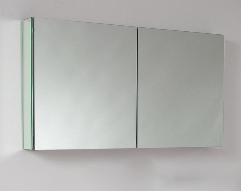 48" Wide Mirrored Bathroom Medicine