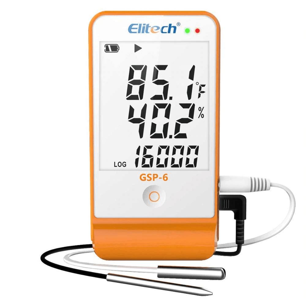 Jual Elitech GSP6 Temperature & Humidity Data Logger Harga Murah