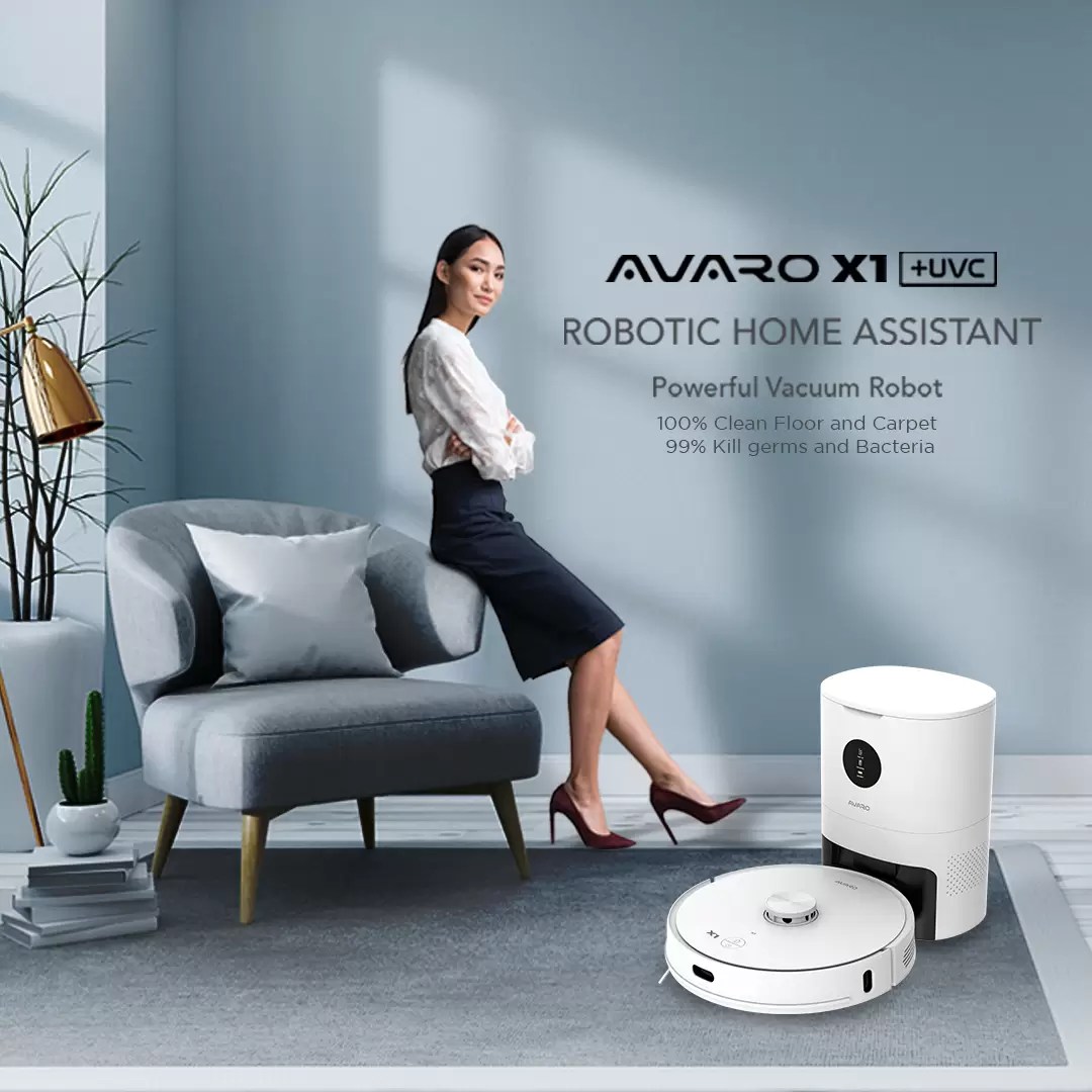 Jual AVARO X1 Robot Vacuum Cleaner Harga Murah 2024