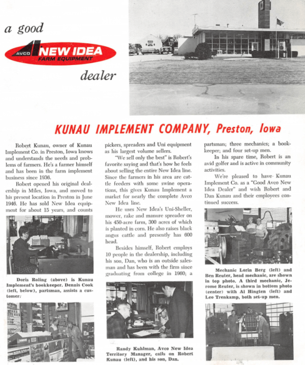 About Kunau Implement Co. in Eastern Iowa Kunau Implement Kunau