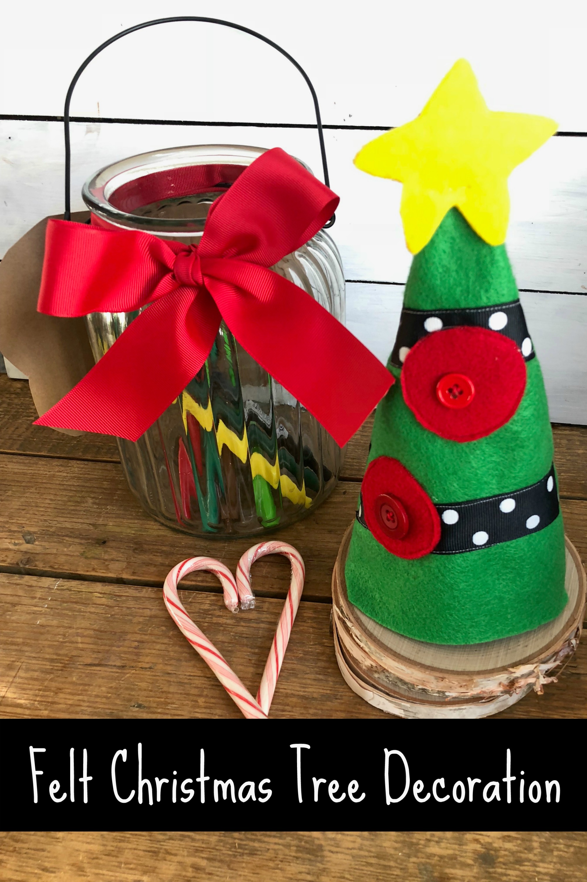 DIY Christmas Tree Table Decoration Kunin Felt