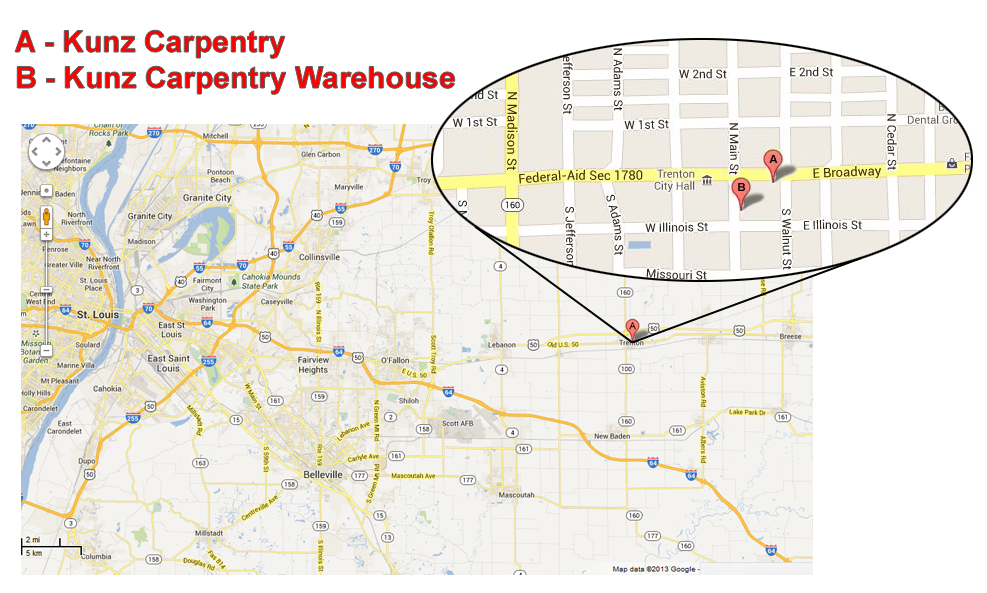 Kunz CarpentryMap and directions