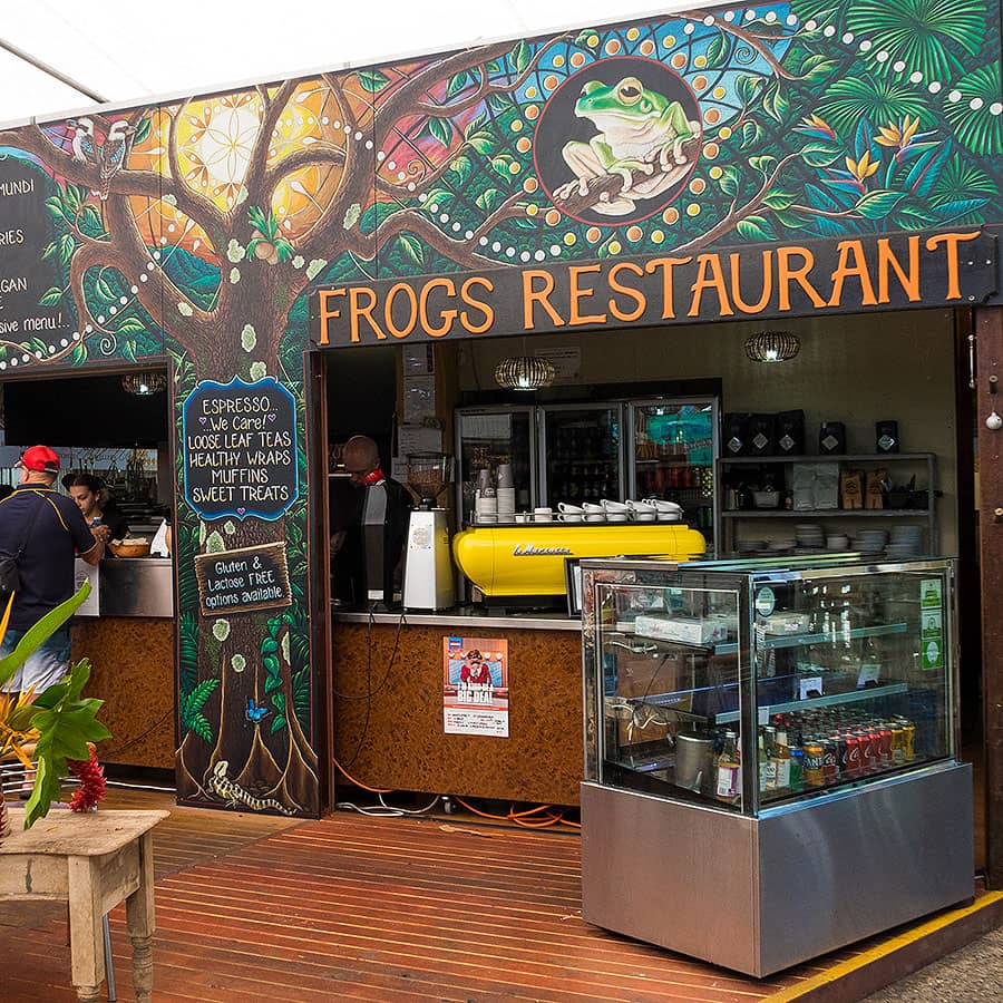 Frogs Restaurant & Catering Kuranda Village in the Rainforest