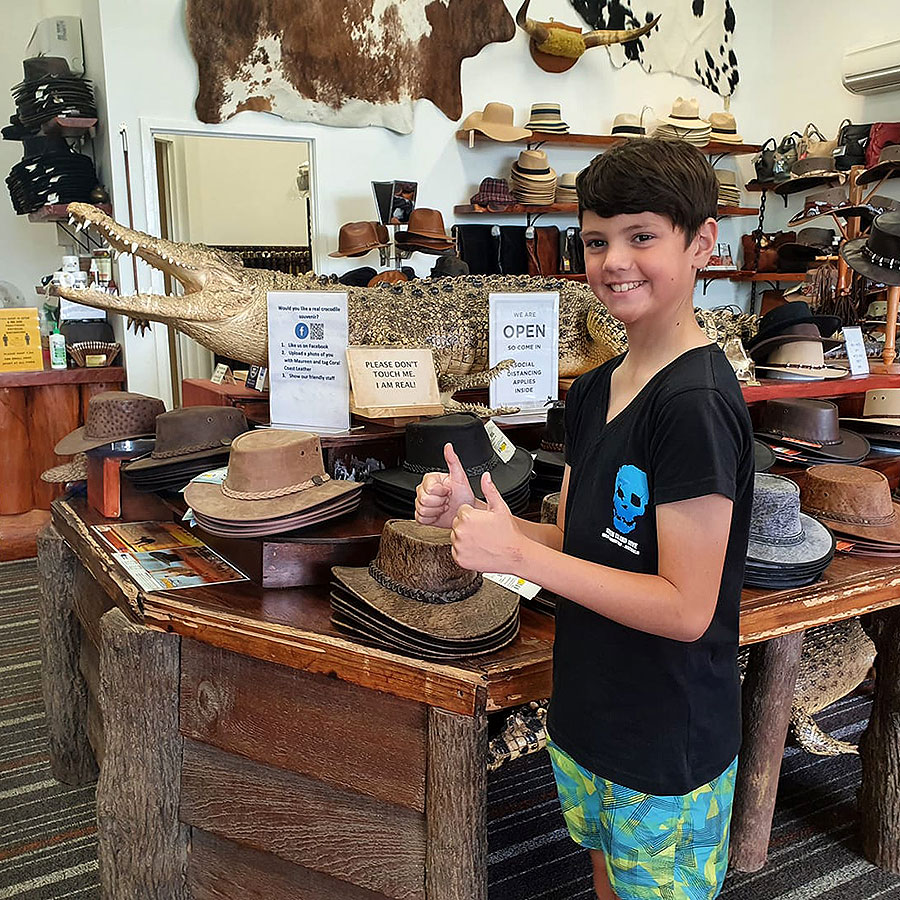 Coral Coast Leather Kuranda Crocodile, Kangaroo and Cowhide Product