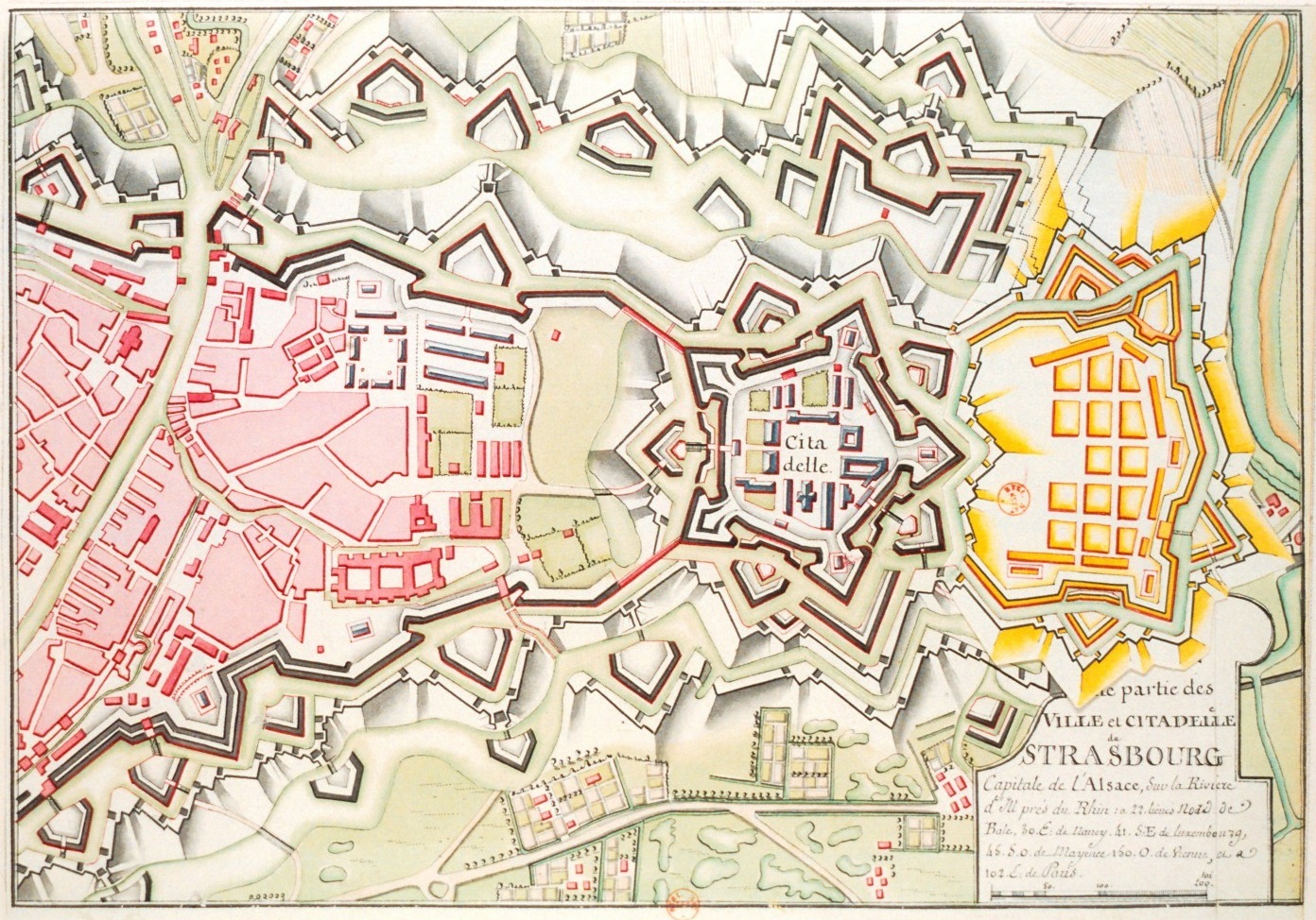 Parc De La Citadelle Strasbourg Plan Brève histoire de la Citadelle de Strasbourg Kuriocity Strasbourg