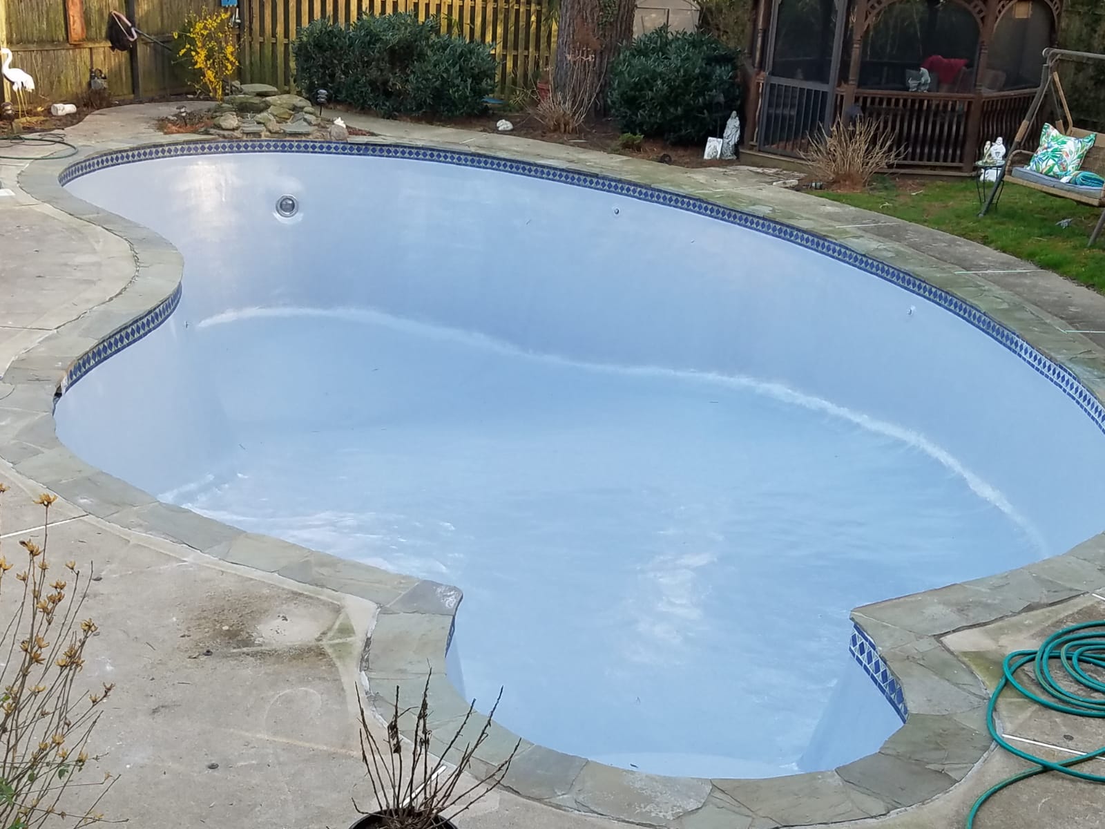CONCRETE POOL PAINT Kurt Custom Pools