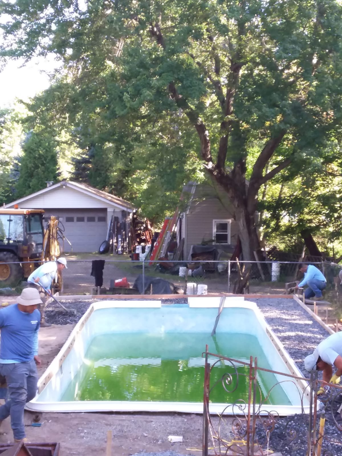 CONCRETE POOL PAINT Kurt Custom Pools