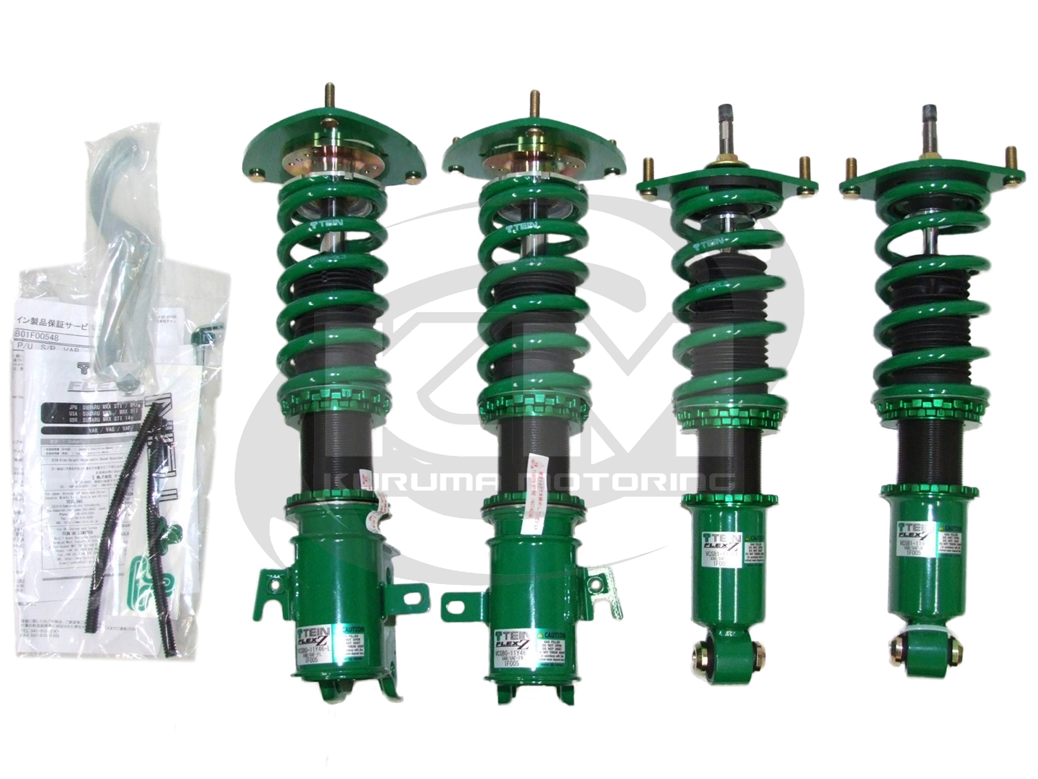 TEIN FLEX Z 16 WAYS ADJUSTABLE COILOVERS FOR 15+ SUBARU WRX/STI (MADE IN JAPAN) eBay