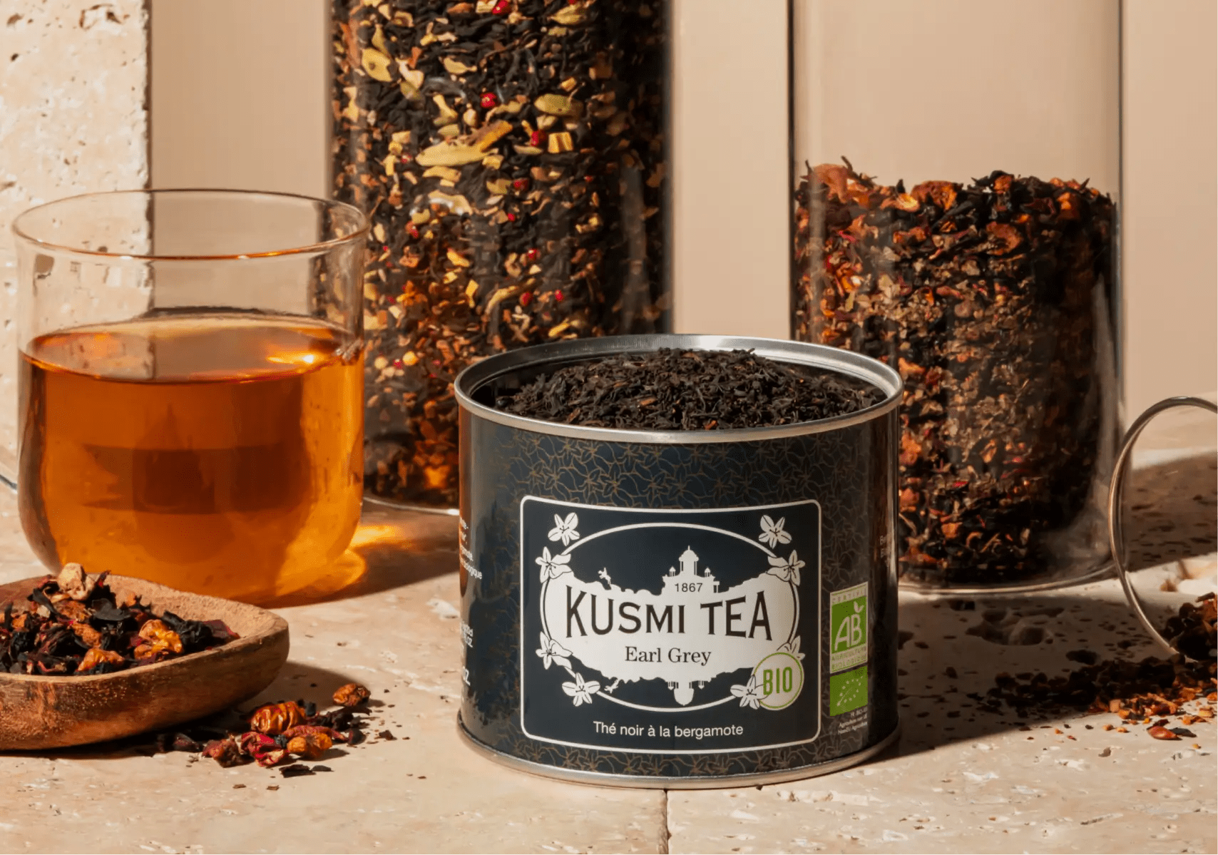 Black tea good for water retention ? Kusmi Tea