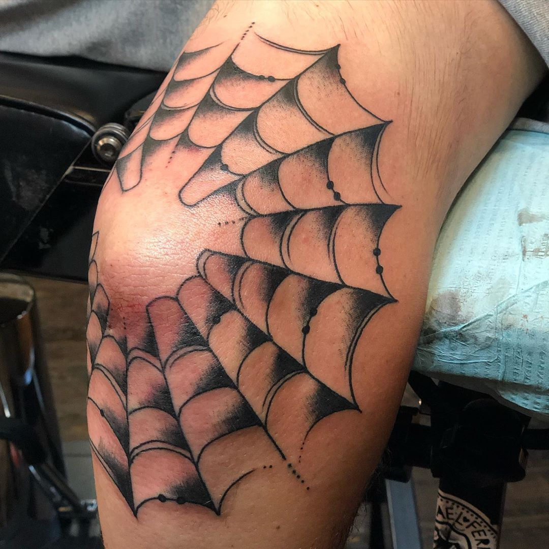 Spider Web Knee Capper By @Michael_Ferrera ??? - Kustom Hustle 1080_x_1080_jpg