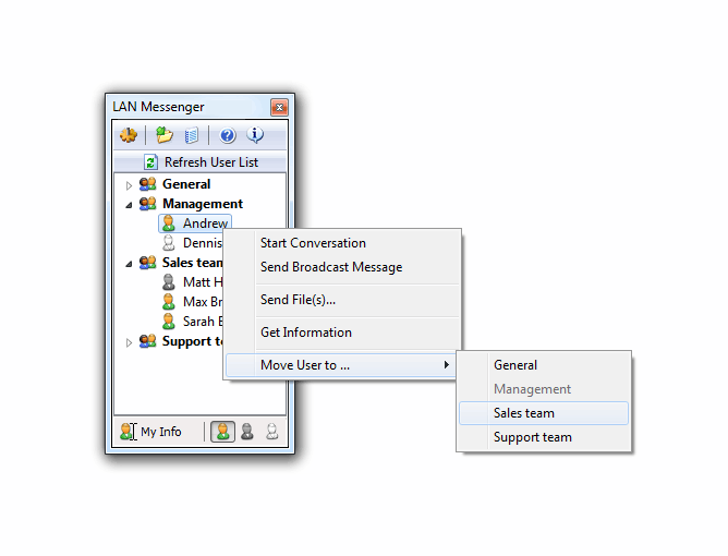 LAN Messenger Windows 10