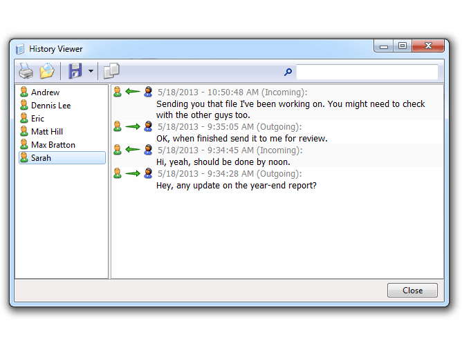 LAN Messenger Windows 10