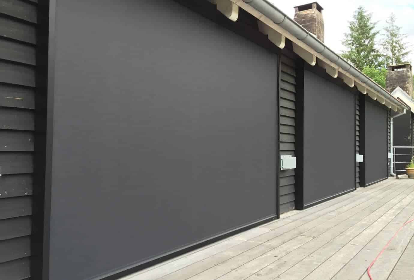 Renson Fixscreen orkansikker solafskærmning ⎮ Kvalitetsmarkiser.dk