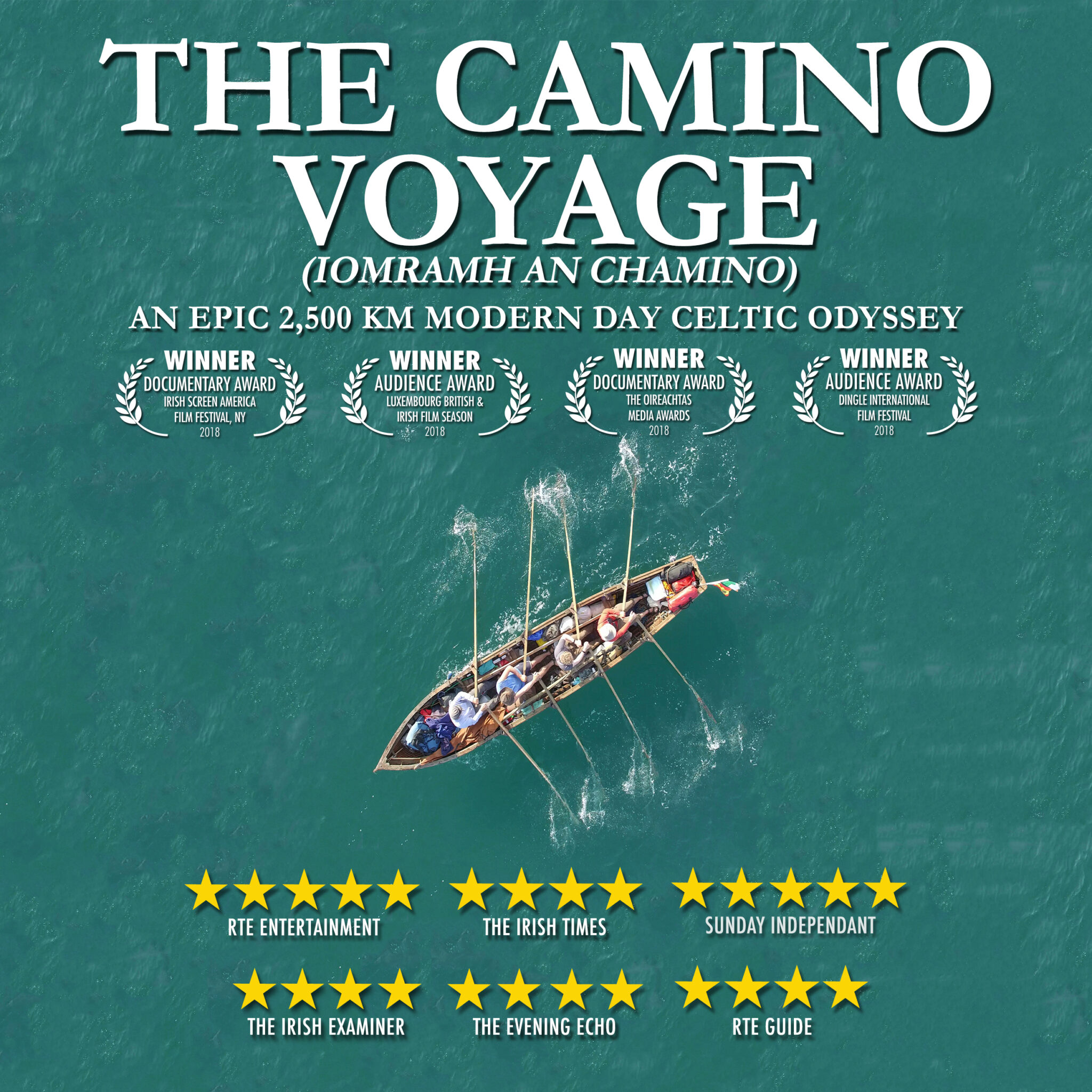 The New Irish Nature Documentary CAMINO VOYAGE Premieres at the Mystic