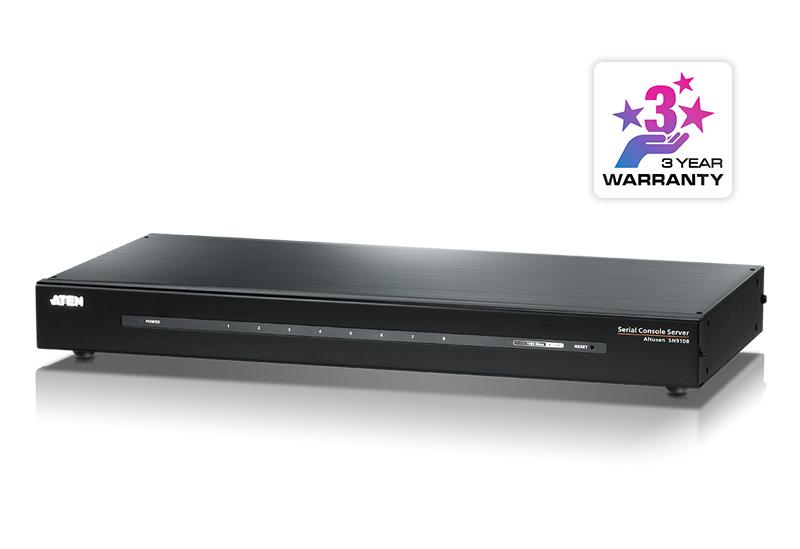 SN9108 Aten 8Port Serial Console Server KVM Solutions
