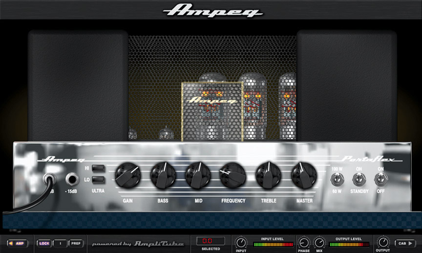 IK Multimedia announces Ampeg SVX bassamp modeling plugin