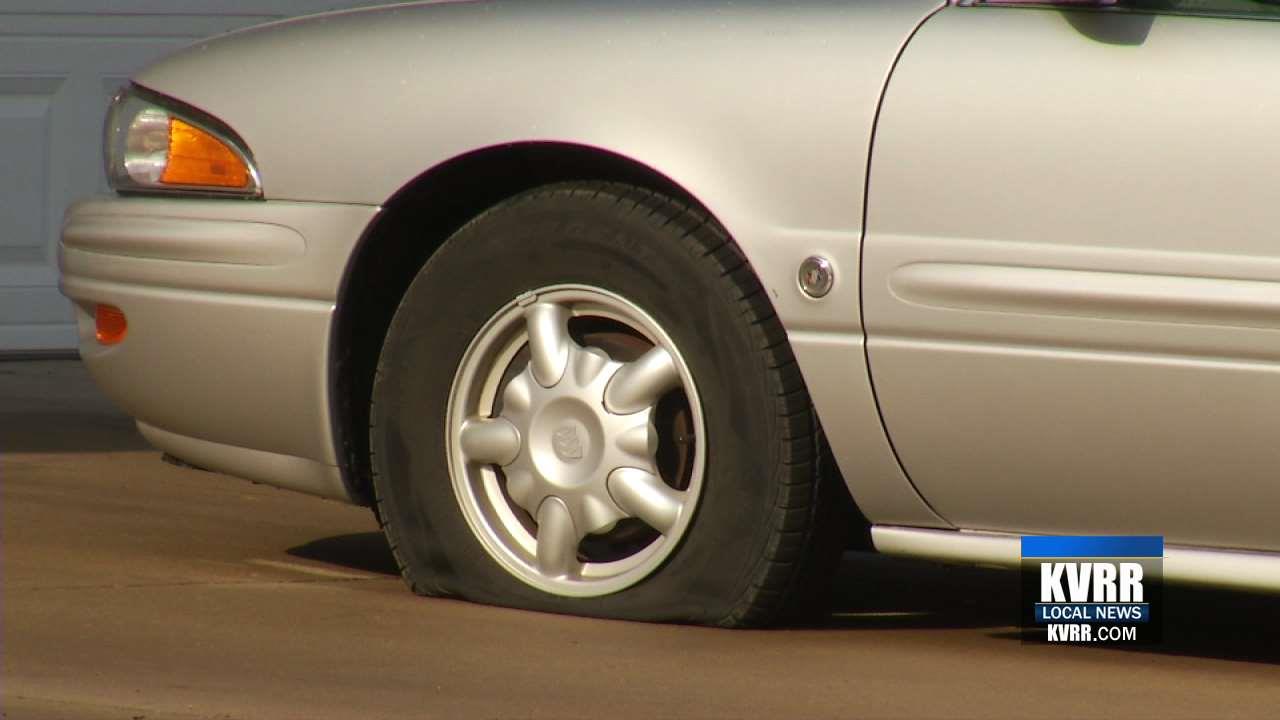 Tire Slashing Spree Proves Costly for South Fargo Neighbors KVRR