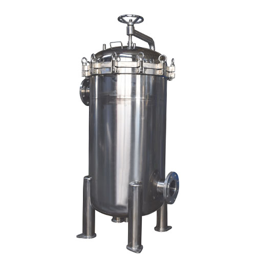 Multibag filter vessel