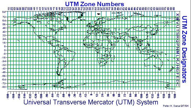 8 Digit Grid Coordinate UTM Grid Training