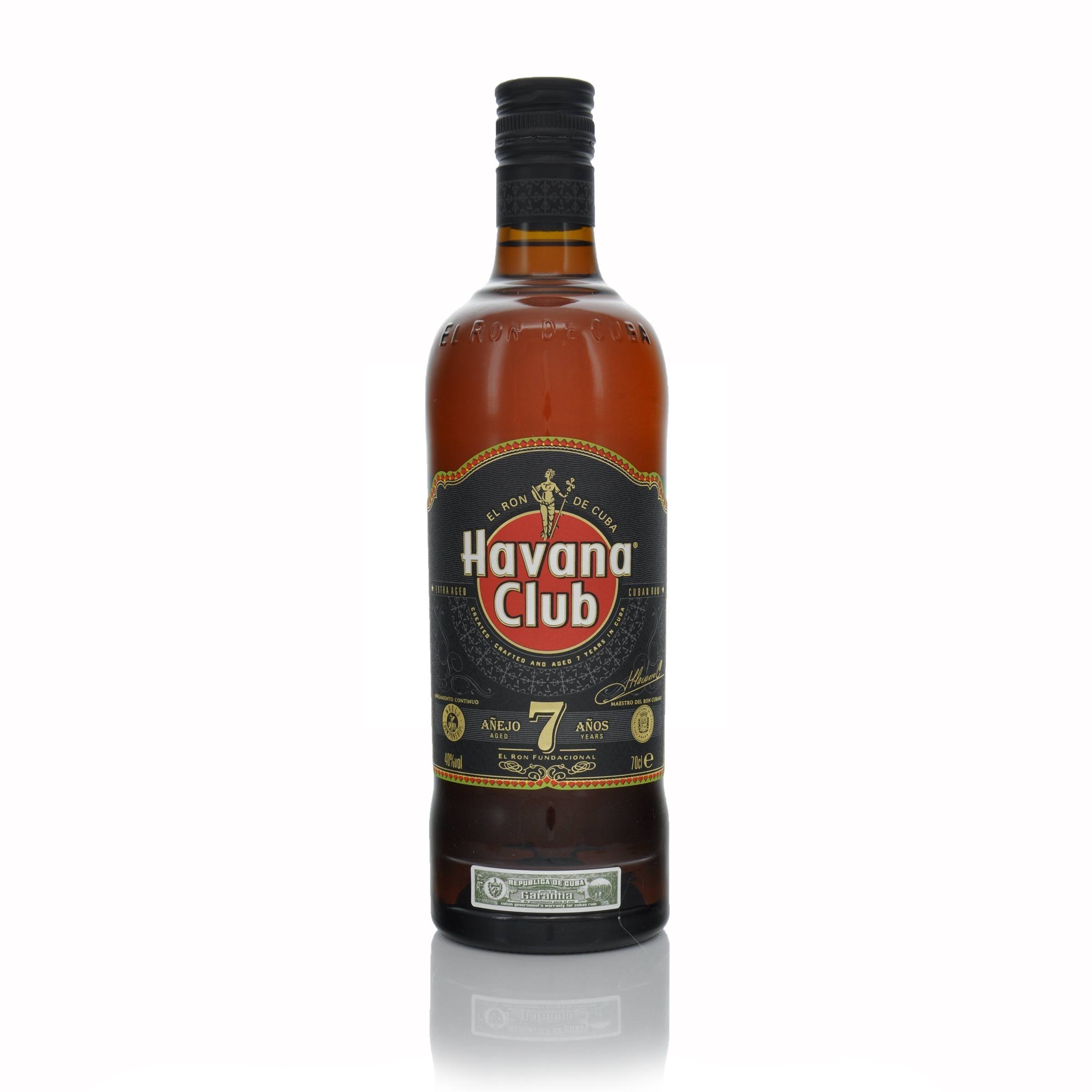Havana Club Anejo 7 Year old Rum 70cl