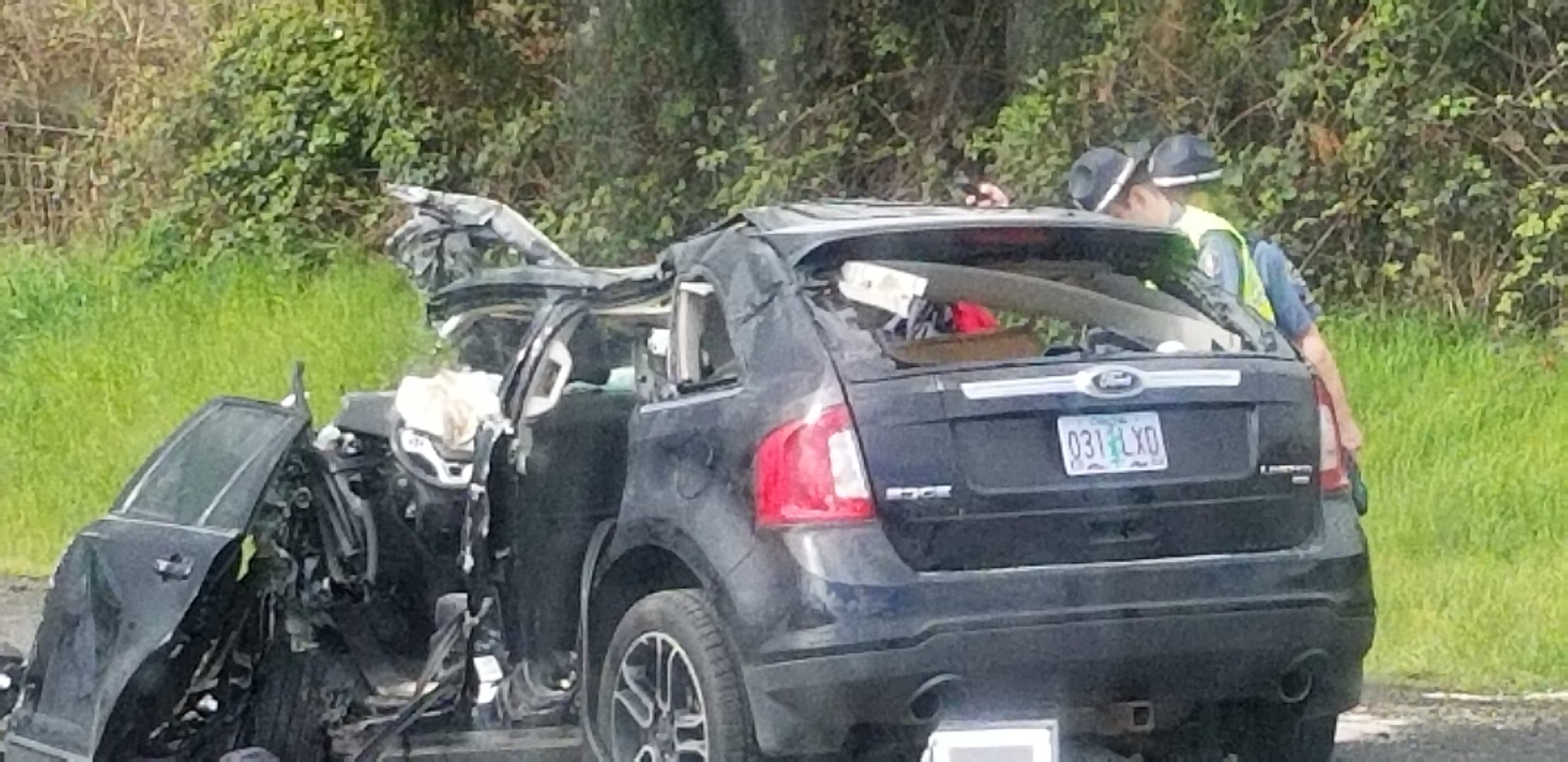 Midday Crash on I5 Southbound North of Woodburn Shuts Down Lanes KXL