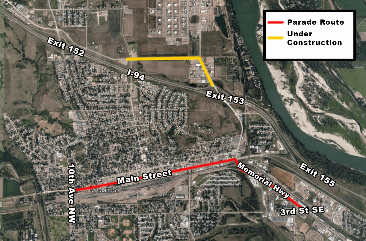 4th of July weekend in Mandan Traffic, parking details KX NEWS