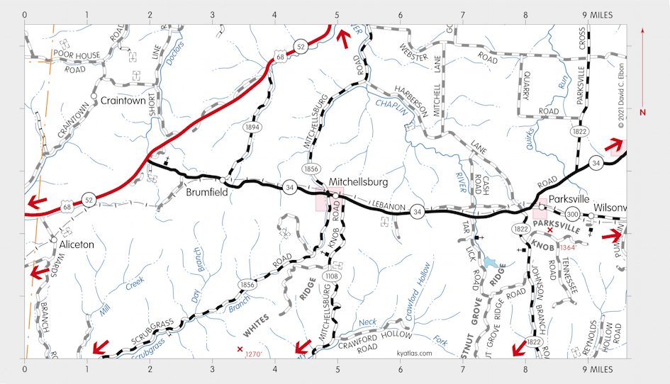 Mitchellsburg, Kentucky