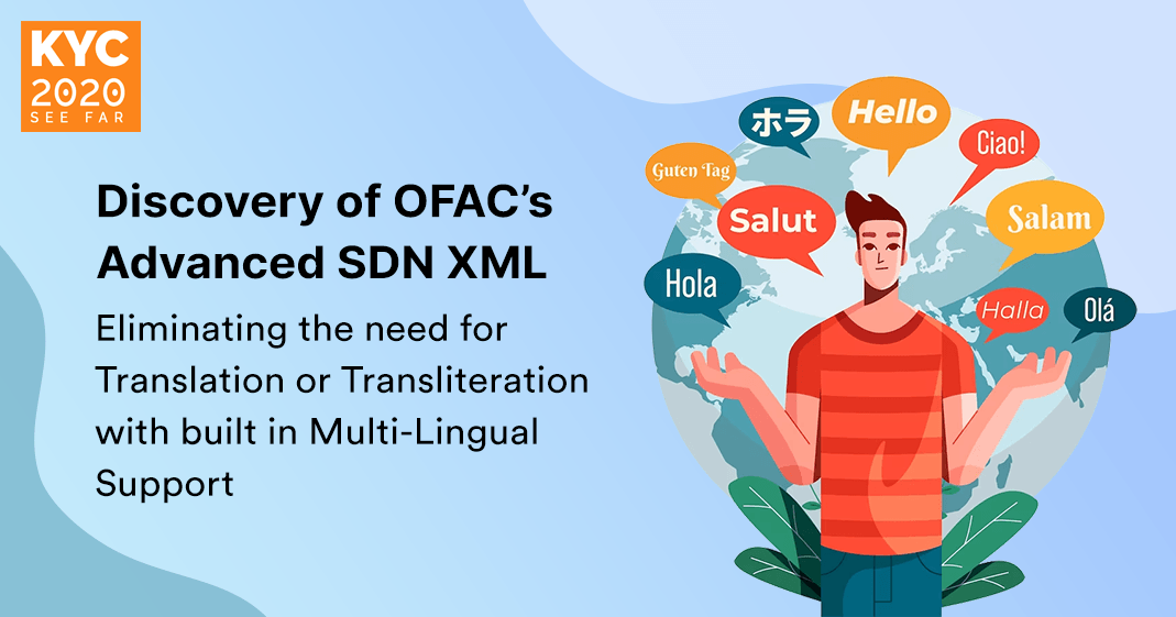 Discovery of OFAC's Advanced SDN XML Eliminating the need for