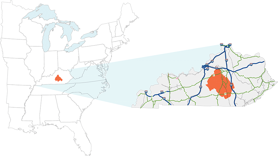 Proximity to Market Kentucky Crossroads Region