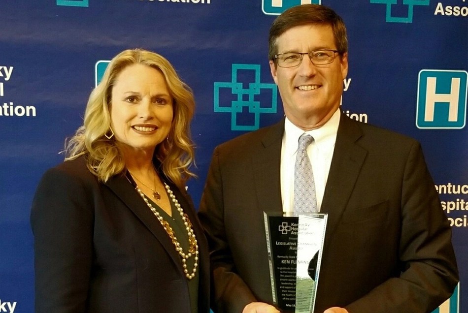 Kentucky Hospital Association Honors Ken Fleming as Legislative