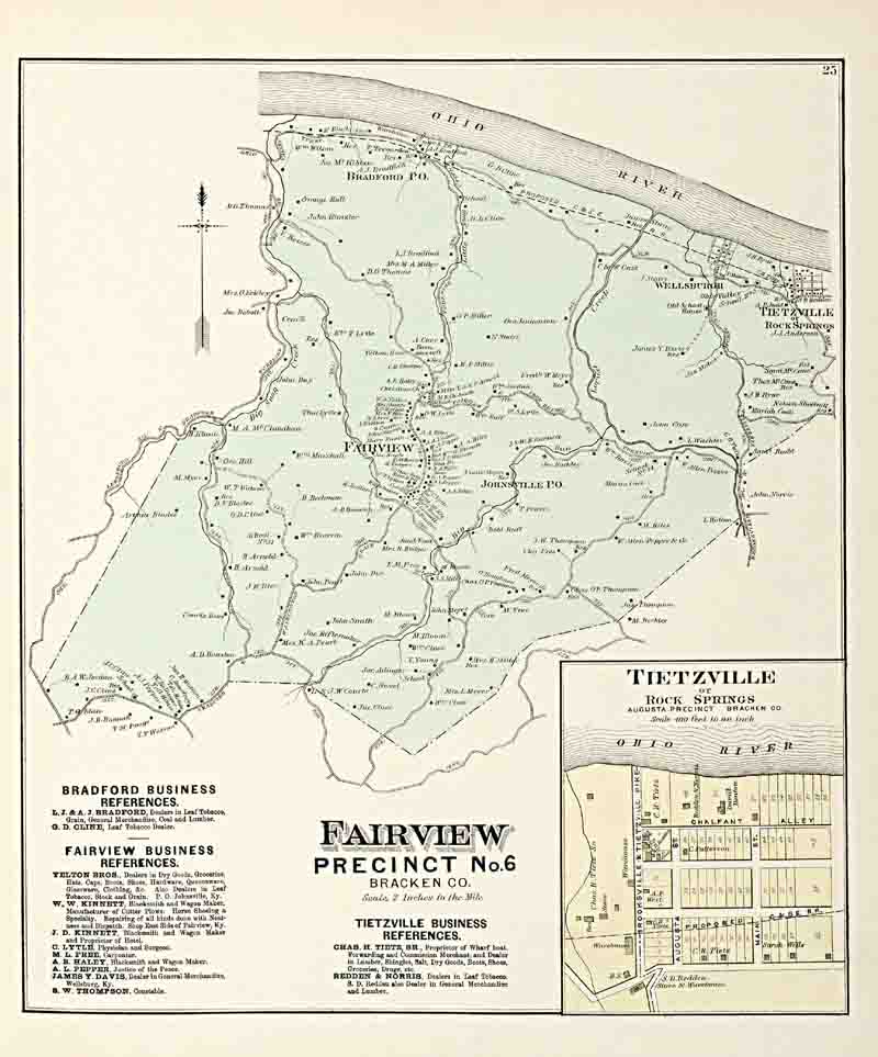 Bracken County, Kentucky USGen Free Genealogy Directories
