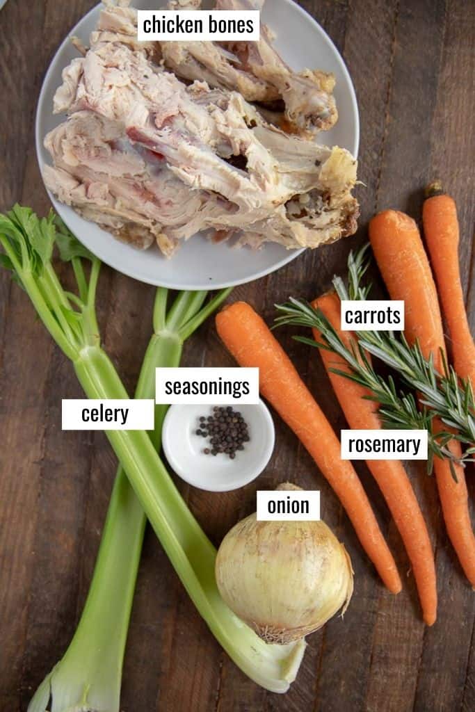 How to make Chicken Stock (slow cooker & pressure cooker) Kylee Cooks