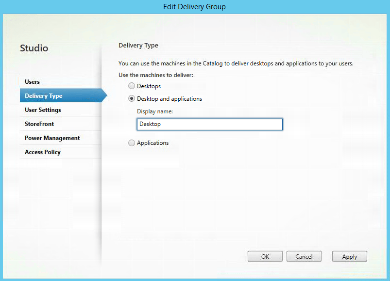 Citrix XenDesktop 7.6 and Synapse VM Hosted App Apps, Desktops, and