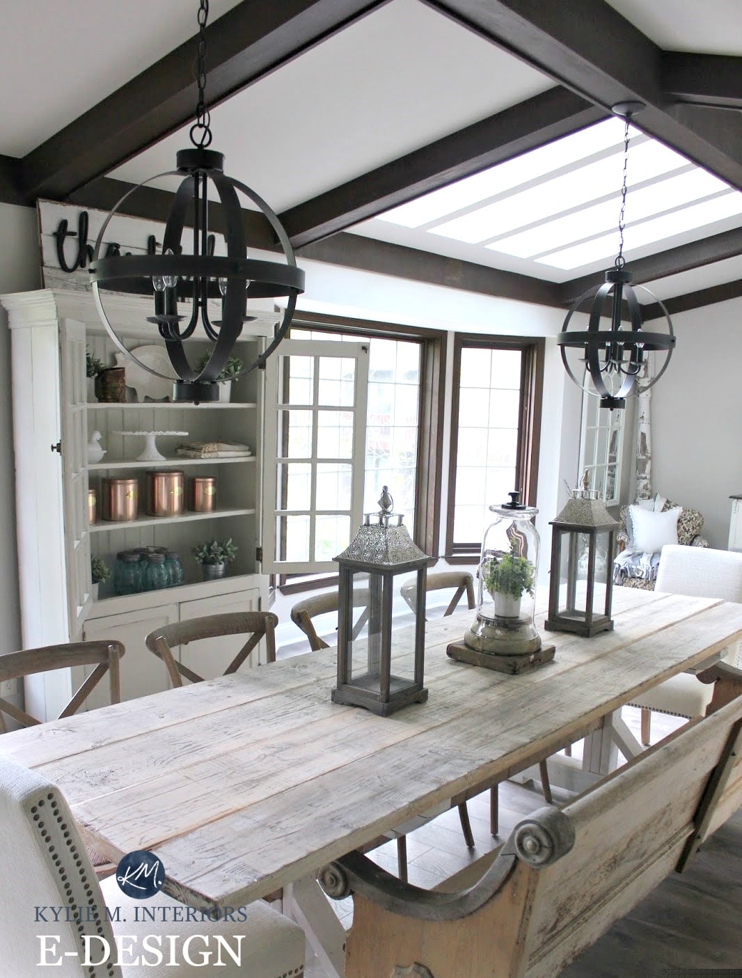 Sherwin Williams Agreeable Gray via Kylie M Interiors Edesign and