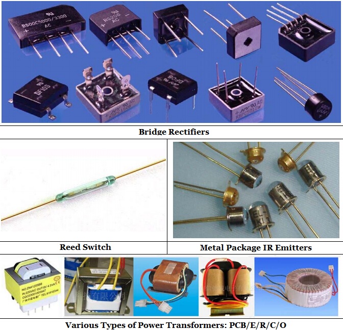 List of Basic Electronic Components
