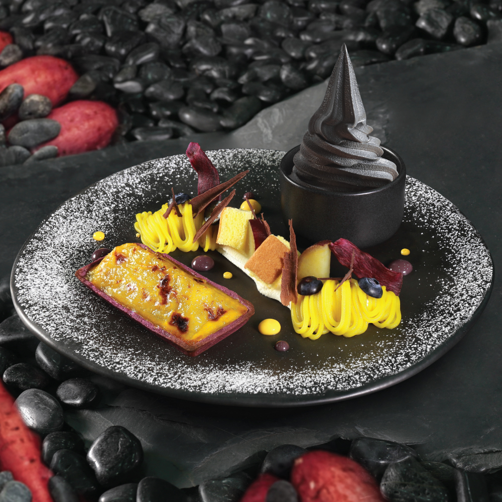 Baked Satsuma Imo Tart Kyo Roll En