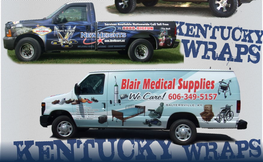Kentucky Wraps Cars, Trucks, SUVs, Trailers, & Vans!