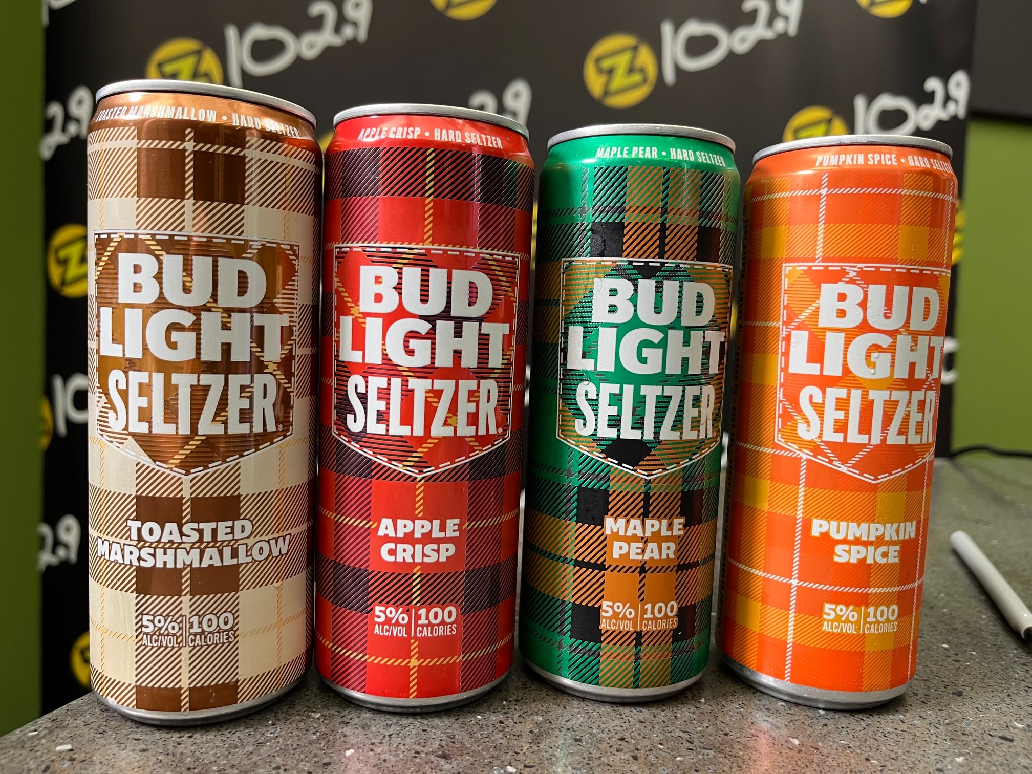 TASTE IT TUESDAY BUD LIGHT SELTZER’S FALL FLANNEL PACK Z102.9, KZIA Today's Hit Music