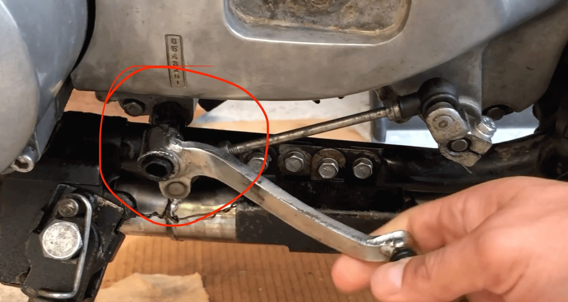 Gear shift lever linkage replacement KZRider Forum