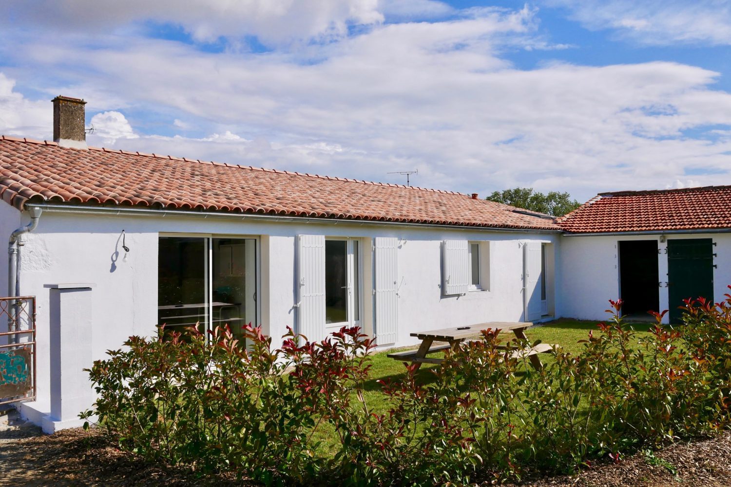 Location du gîte situé en Sud Vendée littoral près de la mer.
