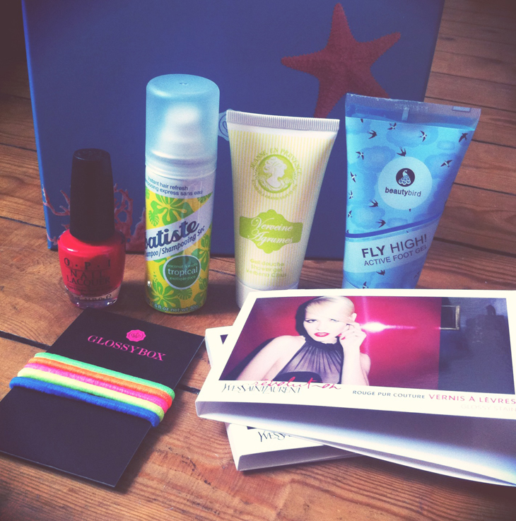 glossybox_juillet_2013