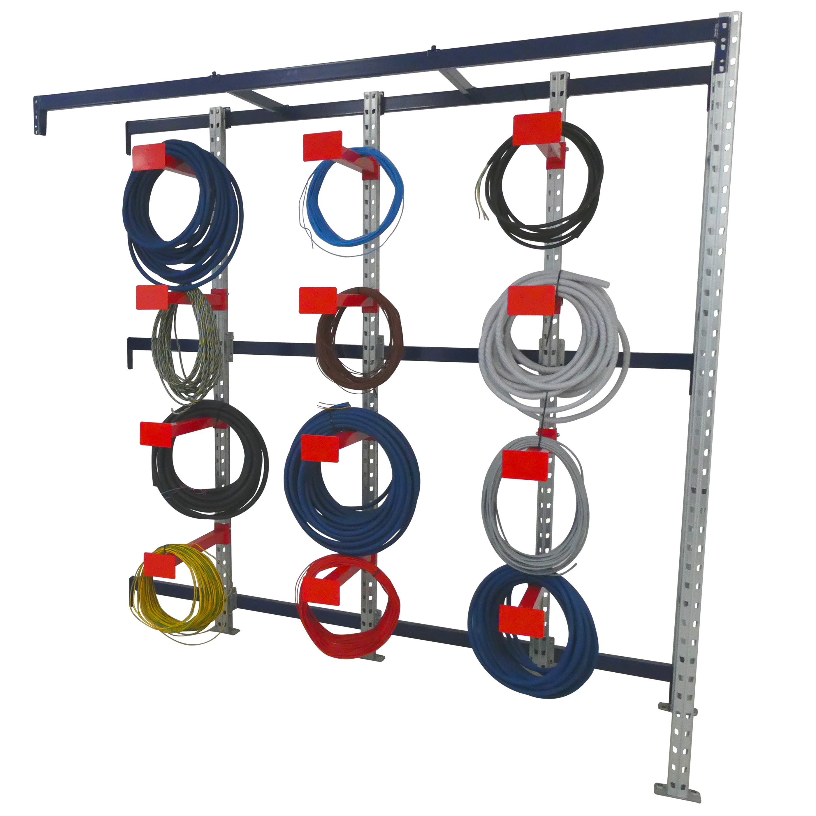 Suite de rack de rangement pour couronnes de câbles CABLE EQUIPEMENT