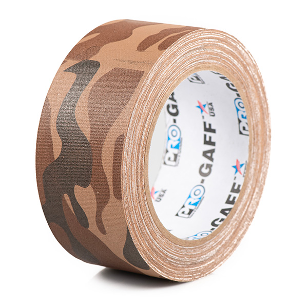 Gaffer US GAF PRO TAPES Pro Gaff® 48mm x 18,29m Camouflage Marron LA BS