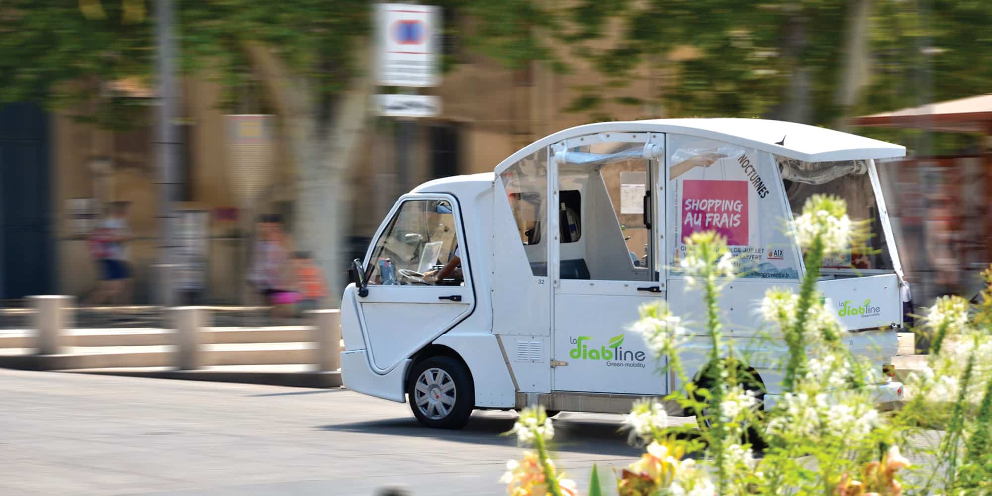 La Diabline La navette électrique du centre ville d'Aix en Provence