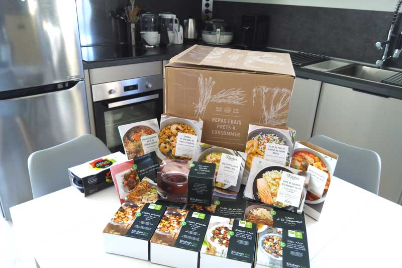Avis sur les repas régime livré à domicile KitchenDiet + code promo