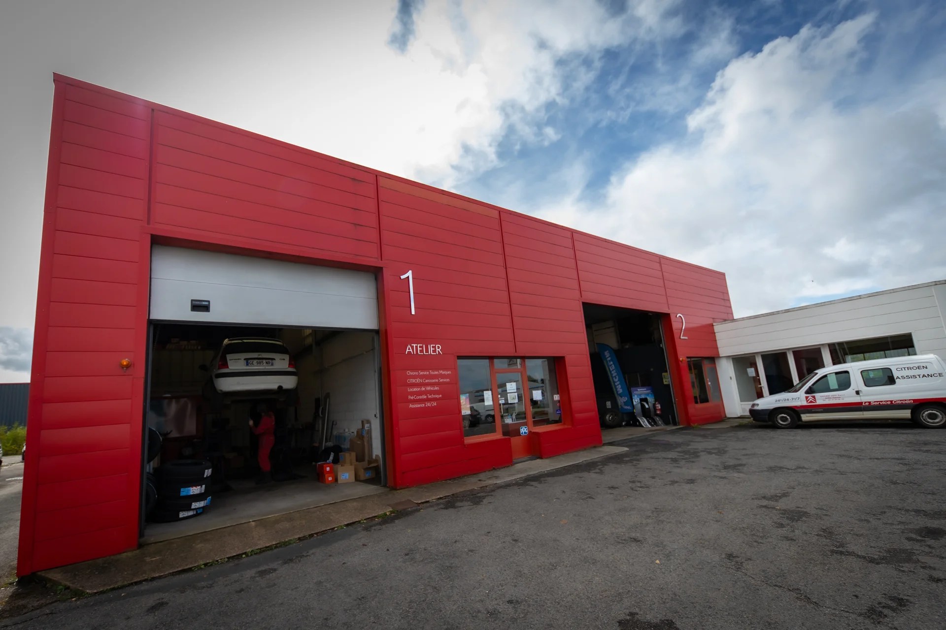 Garage Automobile Citroën Falaise Station Service Total