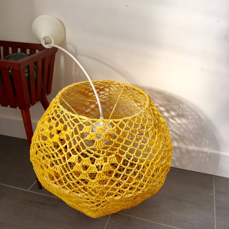 Lustre macramé