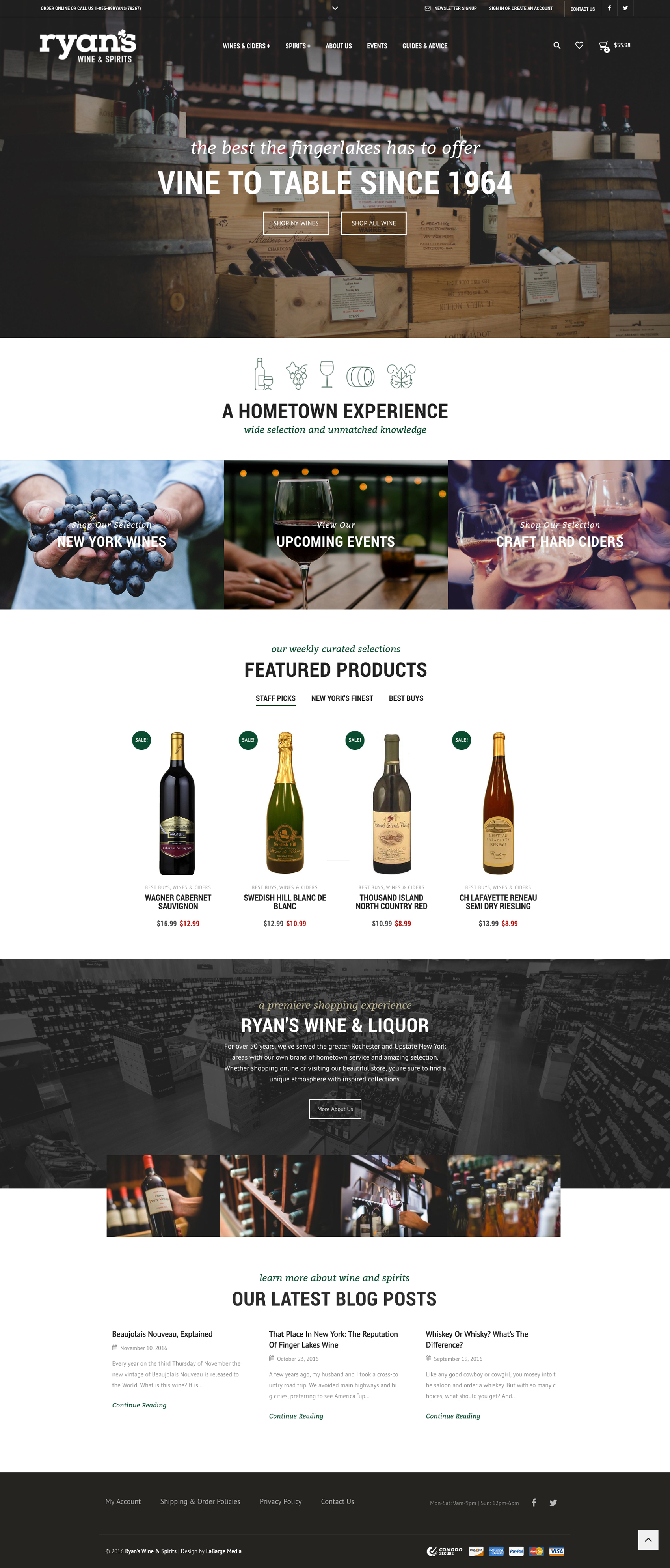 Ryan’s Wine & Spirits LaBarge Media